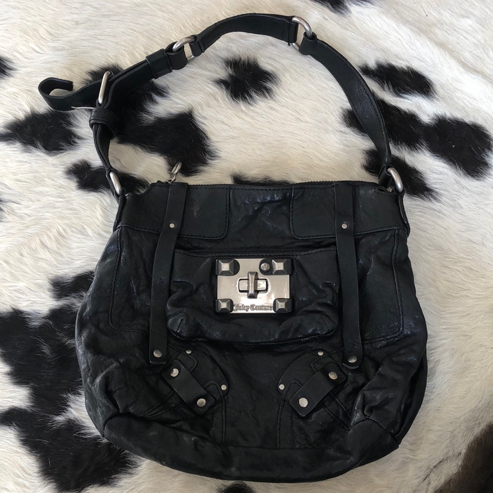 Juicy couture leather handbag